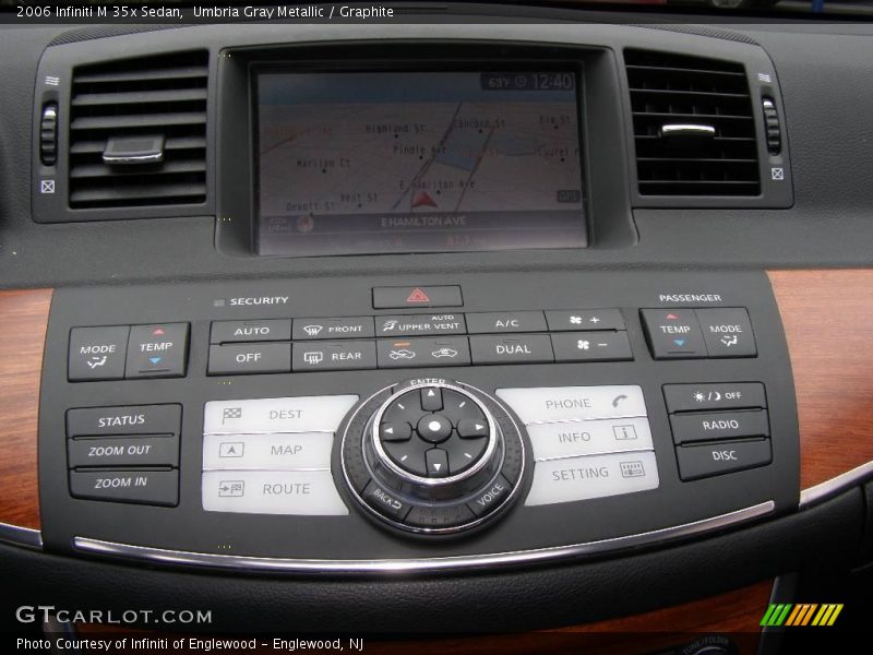 Umbria Gray Metallic / Graphite 2006 Infiniti M 35x Sedan