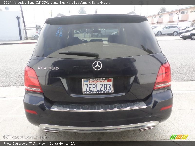 Lunar Blue Metallic / Almond Beige/Mocha 2014 Mercedes-Benz GLK 350