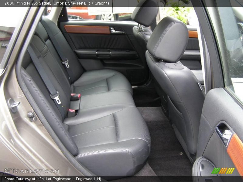 Umbria Gray Metallic / Graphite 2006 Infiniti M 35x Sedan
