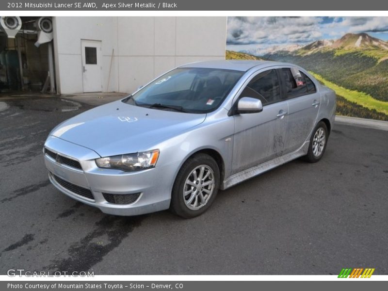 Front 3/4 View of 2012 Lancer SE AWD
