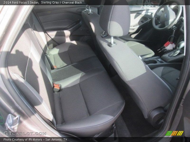 Sterling Gray / Charcoal Black 2014 Ford Focus S Sedan