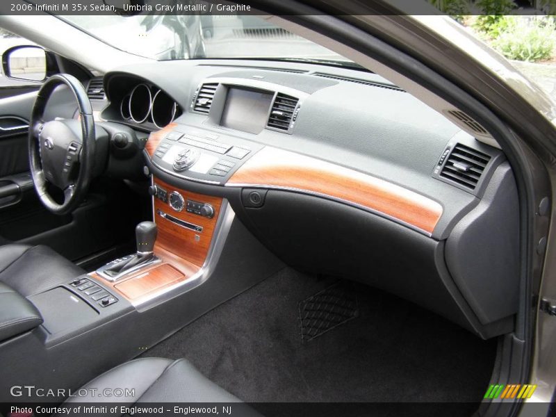 Umbria Gray Metallic / Graphite 2006 Infiniti M 35x Sedan