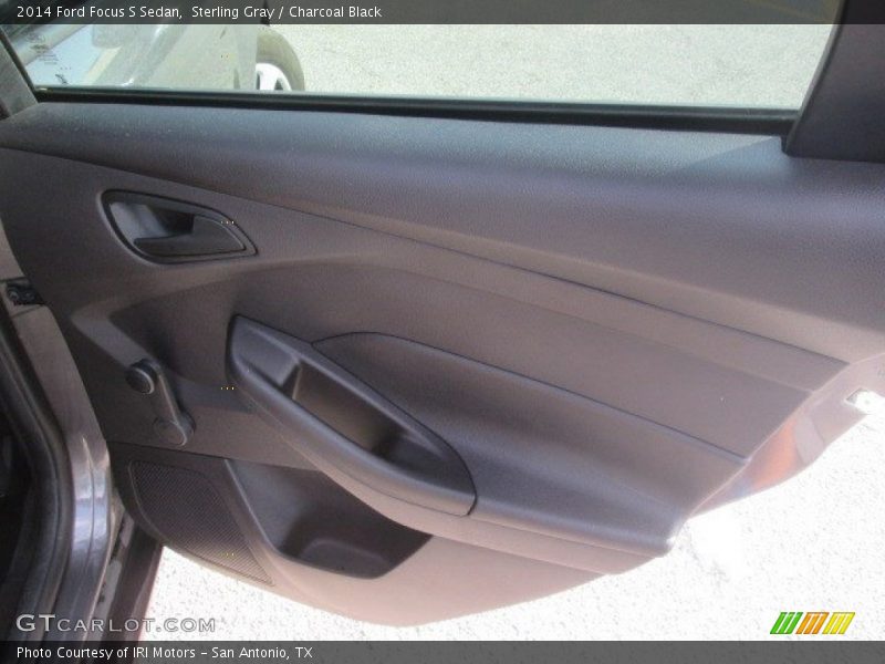 Sterling Gray / Charcoal Black 2014 Ford Focus S Sedan