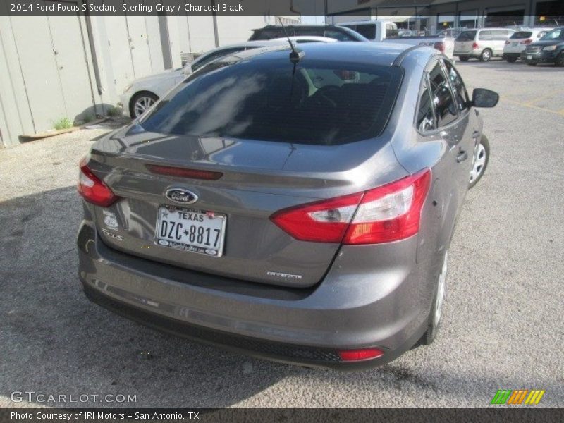 Sterling Gray / Charcoal Black 2014 Ford Focus S Sedan