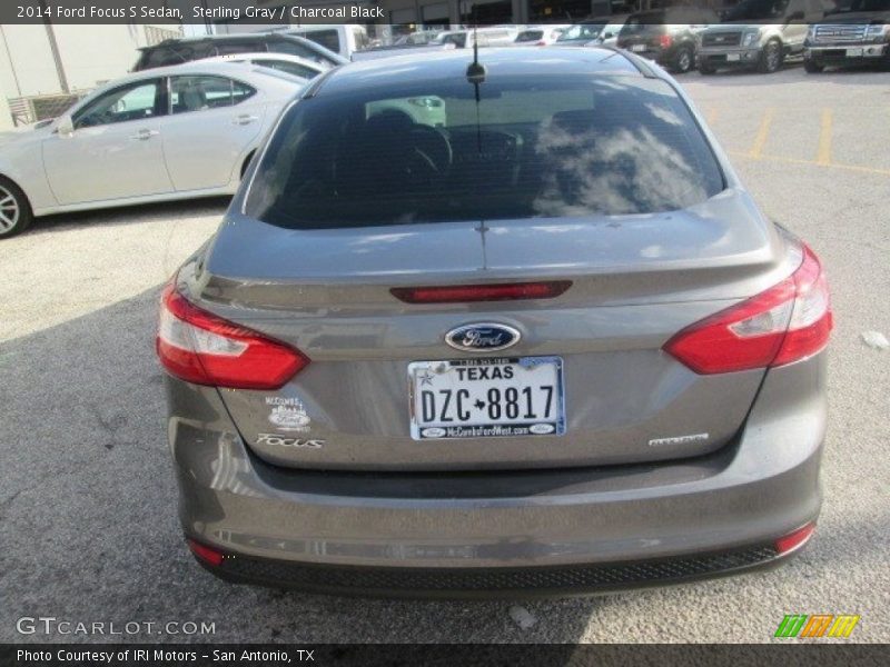 Sterling Gray / Charcoal Black 2014 Ford Focus S Sedan