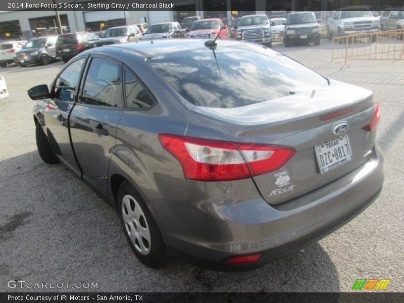 Sterling Gray / Charcoal Black 2014 Ford Focus S Sedan