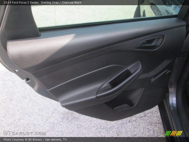 Sterling Gray / Charcoal Black 2014 Ford Focus S Sedan
