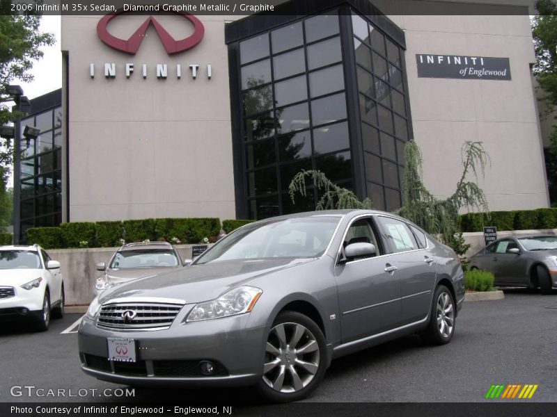 Diamond Graphite Metallic / Graphite 2006 Infiniti M 35x Sedan