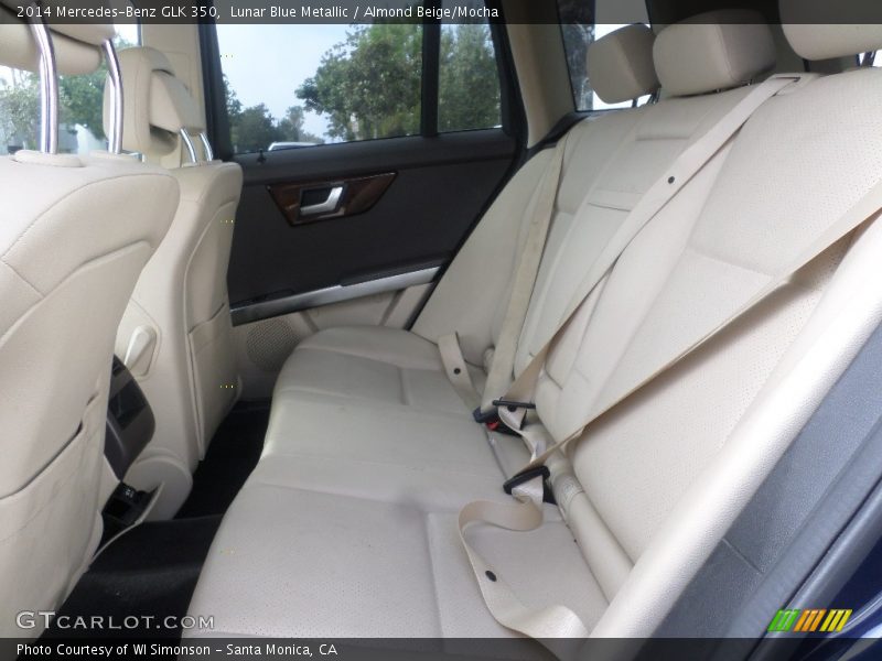 Lunar Blue Metallic / Almond Beige/Mocha 2014 Mercedes-Benz GLK 350