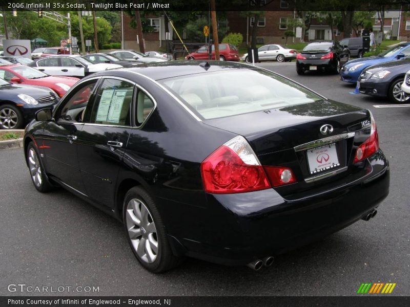 Twilight Blue Pearl / Wheat 2006 Infiniti M 35x Sedan