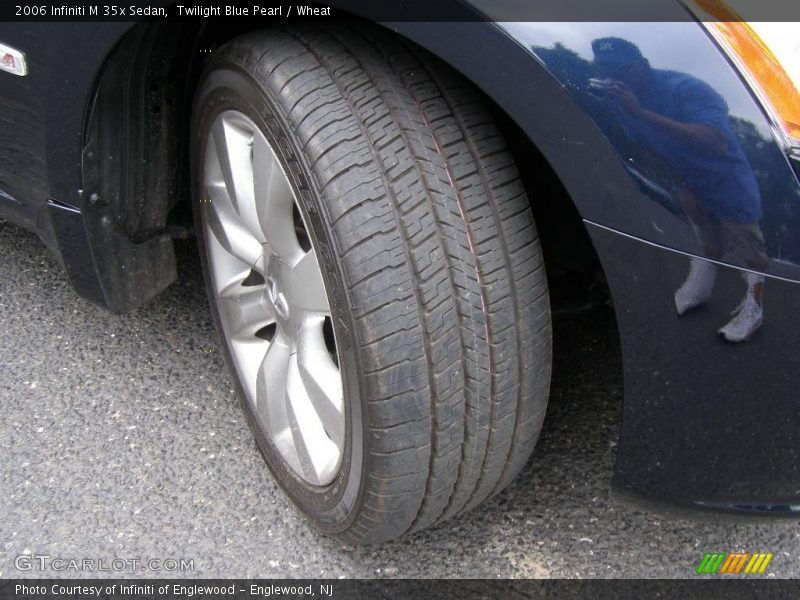 Twilight Blue Pearl / Wheat 2006 Infiniti M 35x Sedan