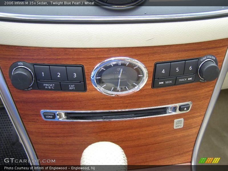 Twilight Blue Pearl / Wheat 2006 Infiniti M 35x Sedan