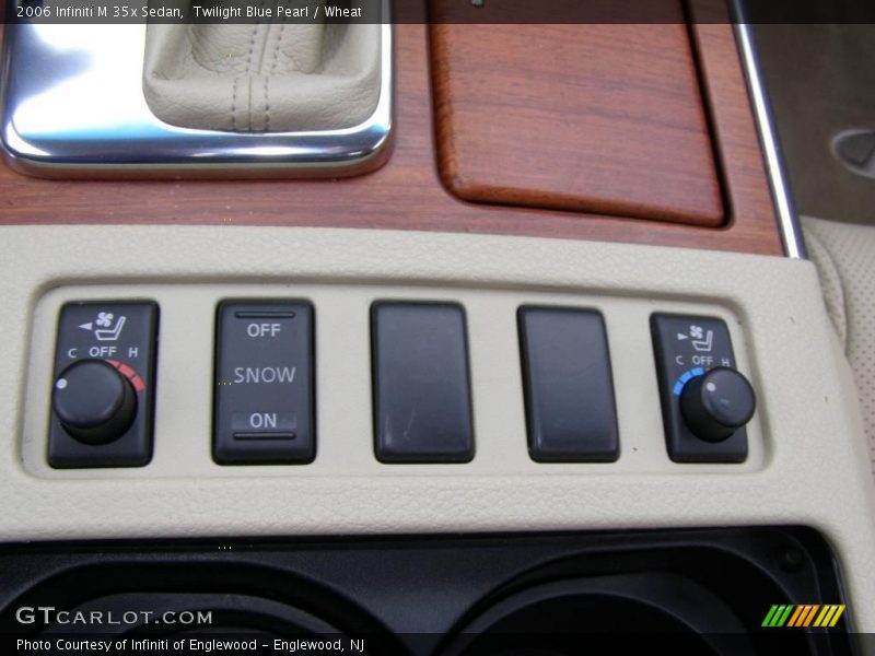 Twilight Blue Pearl / Wheat 2006 Infiniti M 35x Sedan