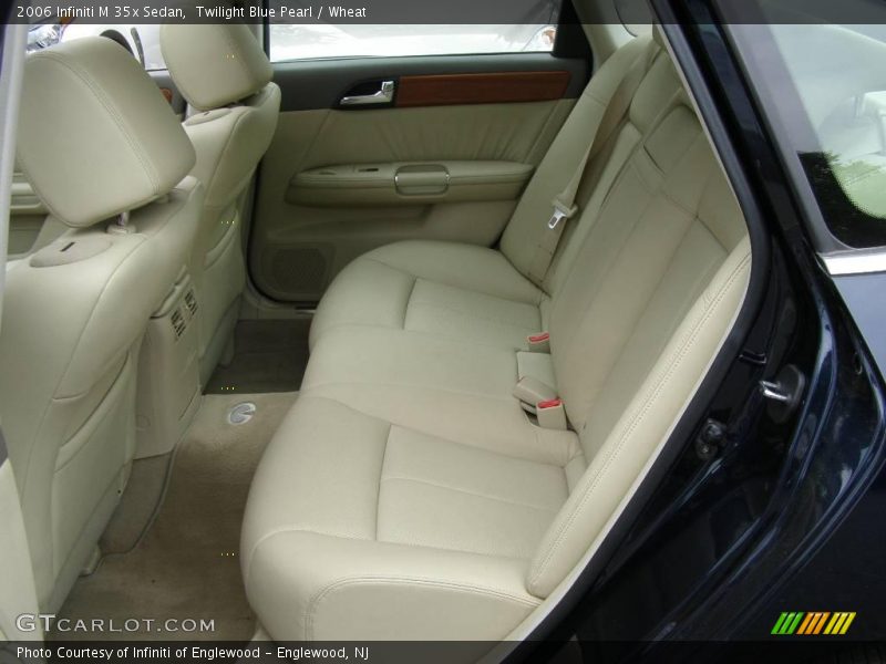 Twilight Blue Pearl / Wheat 2006 Infiniti M 35x Sedan