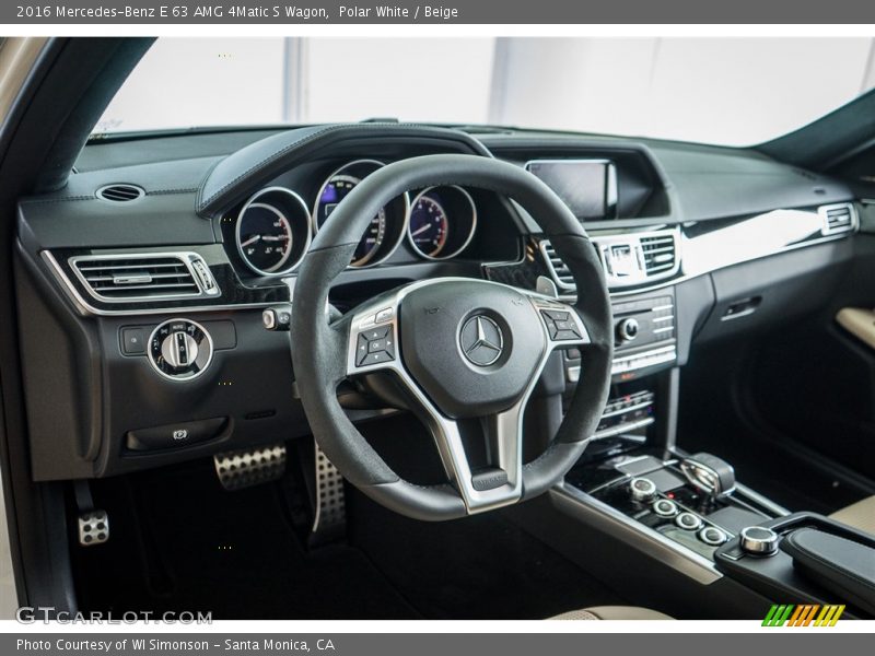 Dashboard of 2016 E 63 AMG 4Matic S Wagon