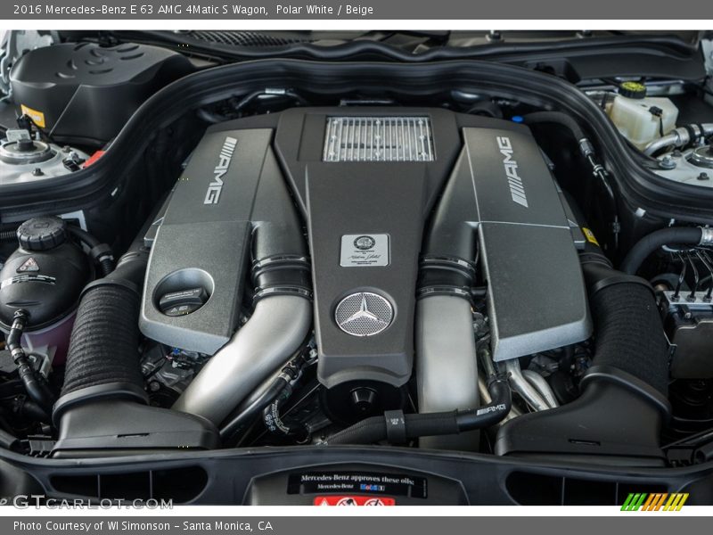  2016 E 63 AMG 4Matic S Wagon Engine - 5.5 Liter AMG DI biturbo DOHC 32-Valve VVT V8