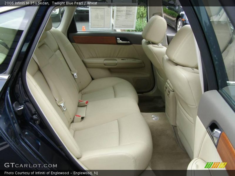 Twilight Blue Pearl / Wheat 2006 Infiniti M 35x Sedan