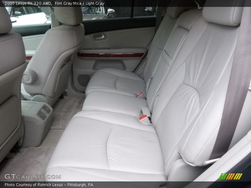 Flint Gray Mica / Light Gray 2005 Lexus RX 330 AWD