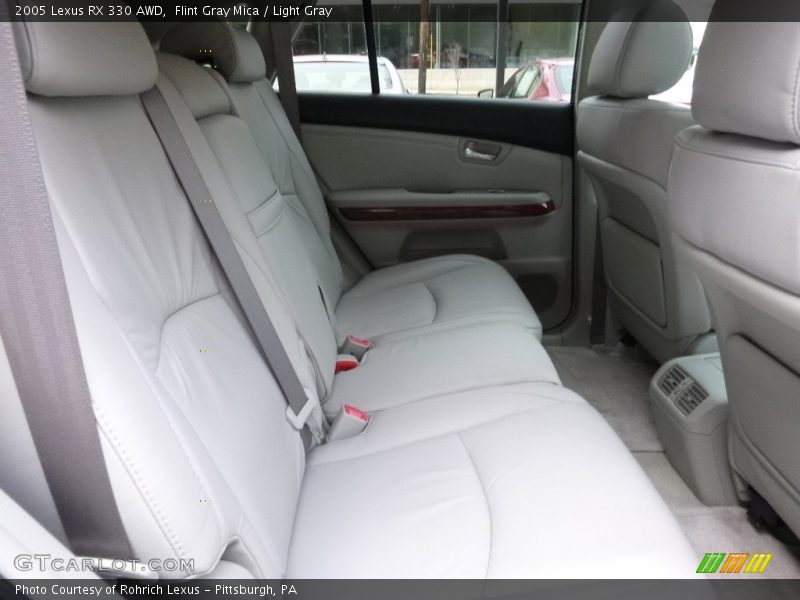 Flint Gray Mica / Light Gray 2005 Lexus RX 330 AWD
