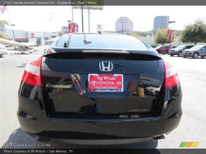 Crystal Black Pearl / Black 2012 Honda Accord Crosstour EX