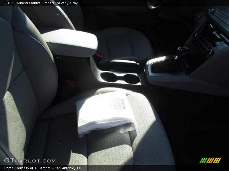 Silver / Gray 2017 Hyundai Elantra Limited