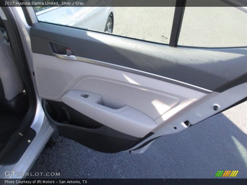 Silver / Gray 2017 Hyundai Elantra Limited