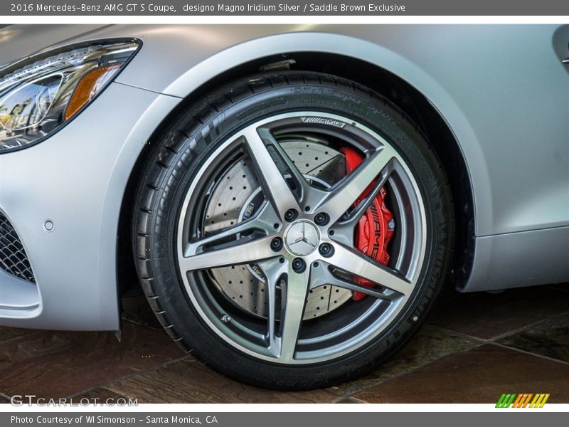  2016 AMG GT S Coupe Wheel