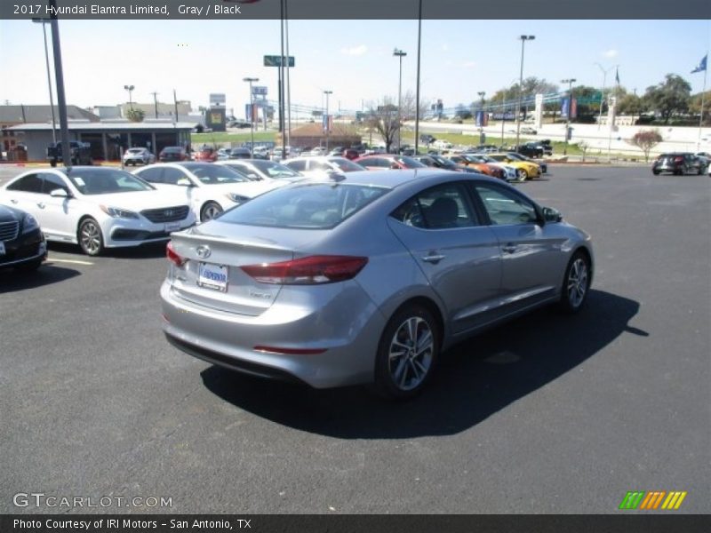 Gray / Black 2017 Hyundai Elantra Limited