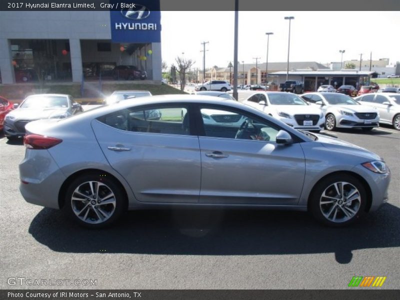 Gray / Black 2017 Hyundai Elantra Limited