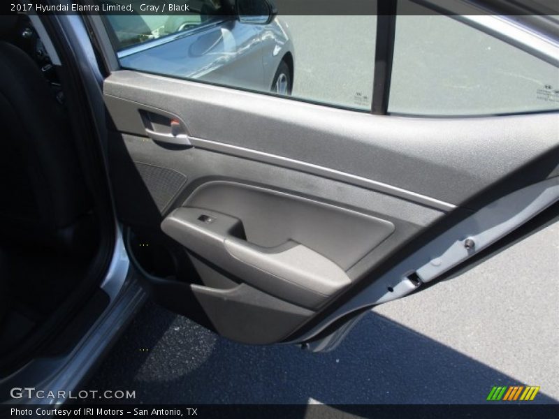 Gray / Black 2017 Hyundai Elantra Limited