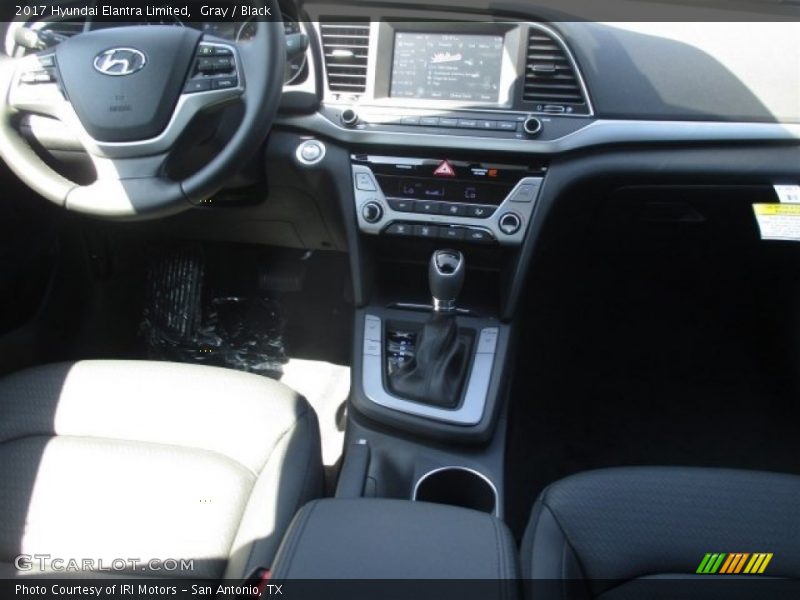 Gray / Black 2017 Hyundai Elantra Limited