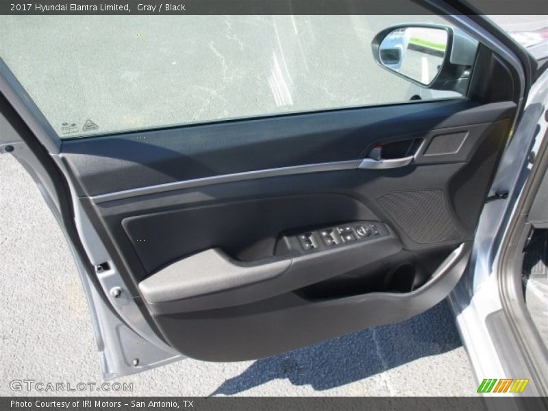 Gray / Black 2017 Hyundai Elantra Limited