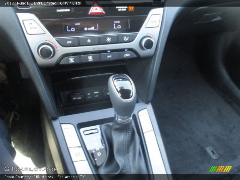 Gray / Black 2017 Hyundai Elantra Limited