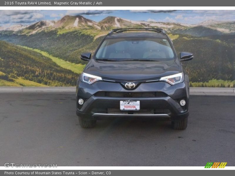 Magnetic Gray Metallic / Ash 2016 Toyota RAV4 Limited