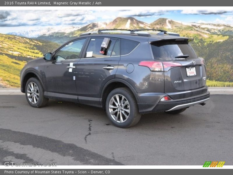 Magnetic Gray Metallic / Ash 2016 Toyota RAV4 Limited