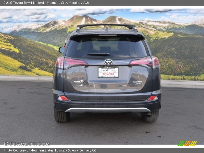 Magnetic Gray Metallic / Ash 2016 Toyota RAV4 Limited