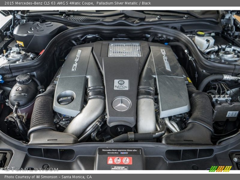  2015 CLS 63 AMG S 4Matic Coupe Engine - 5.5 AMG Liter biturbo DOHC 32-Valve VVT V8