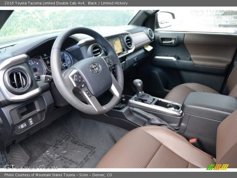 Black / Limited Hickory 2016 Toyota Tacoma Limited Double Cab 4x4