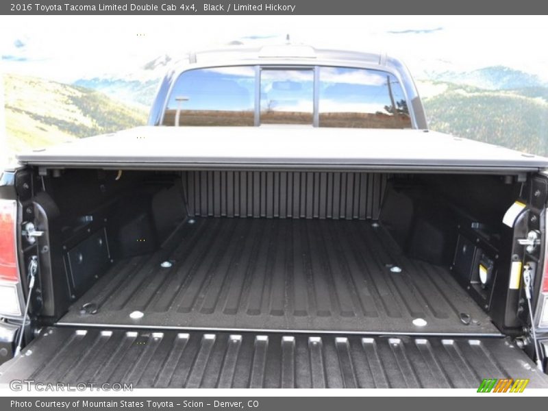 Black / Limited Hickory 2016 Toyota Tacoma Limited Double Cab 4x4