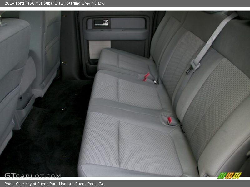 Sterling Grey / Black 2014 Ford F150 XLT SuperCrew