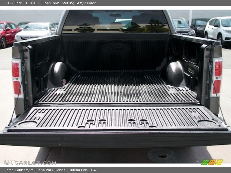 Sterling Grey / Black 2014 Ford F150 XLT SuperCrew