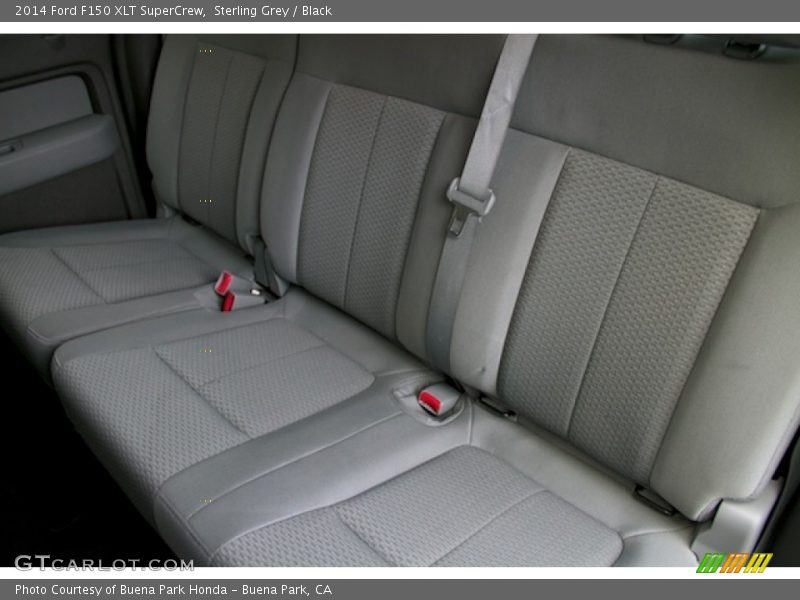 Sterling Grey / Black 2014 Ford F150 XLT SuperCrew