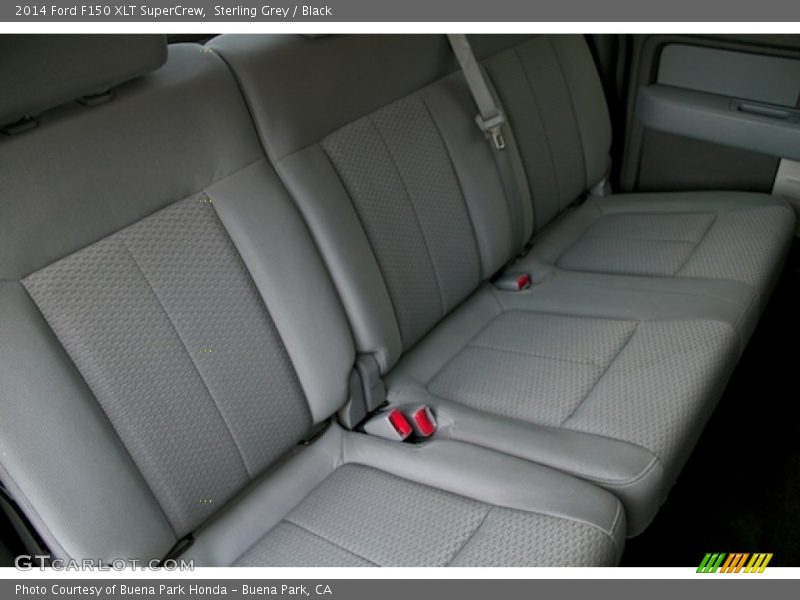 Sterling Grey / Black 2014 Ford F150 XLT SuperCrew