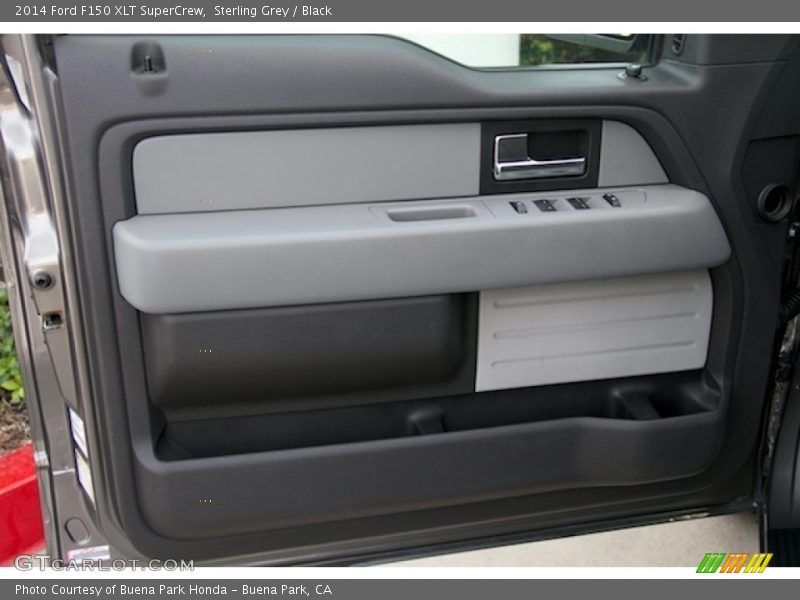 Sterling Grey / Black 2014 Ford F150 XLT SuperCrew