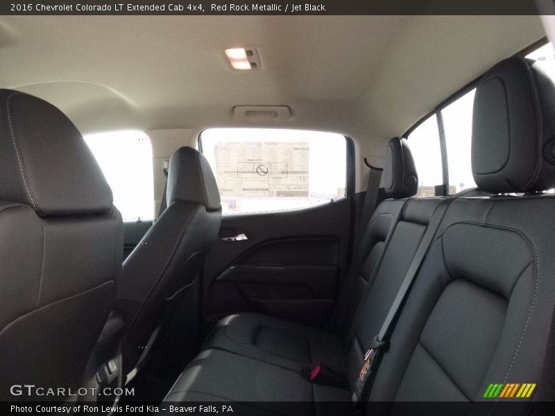Red Rock Metallic / Jet Black 2016 Chevrolet Colorado LT Extended Cab 4x4