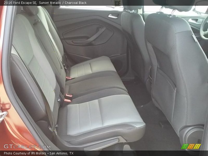 Sunset Metallic / Charcoal Black 2016 Ford Escape SE