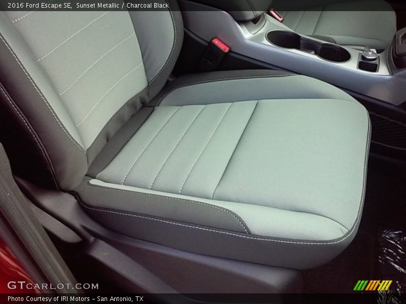 Sunset Metallic / Charcoal Black 2016 Ford Escape SE