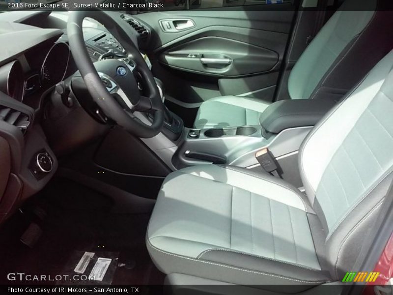 Sunset Metallic / Charcoal Black 2016 Ford Escape SE