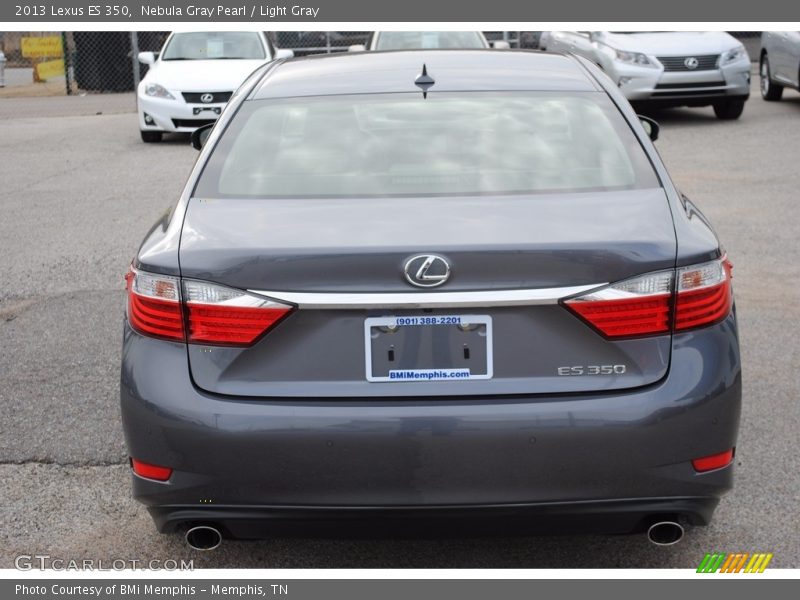 Nebula Gray Pearl / Light Gray 2013 Lexus ES 350