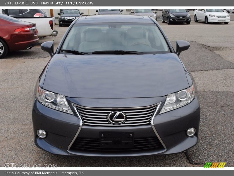 Nebula Gray Pearl / Light Gray 2013 Lexus ES 350